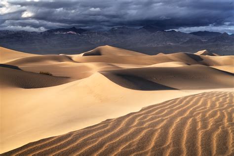 Sand Dune Shapes in Death Valley Natl Park Fine Art Print | Photos by Joseph C. Filer