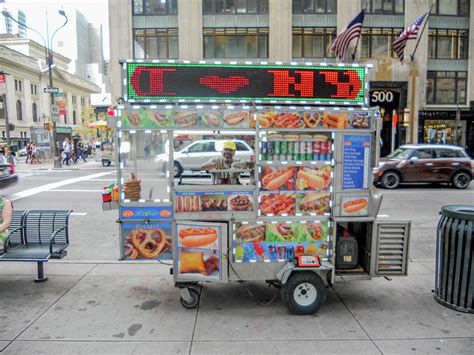 New York Hot Dog Stand Photograph by Robert Welch | Fine Art America