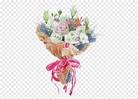 Watercolor Flowers Bouquet Png | Best Flower Site