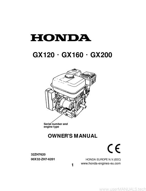 Honda Gx200 Engine Manual