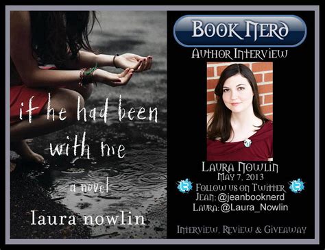 Laura Nowlin Author Interview ~ JeanBookNerd