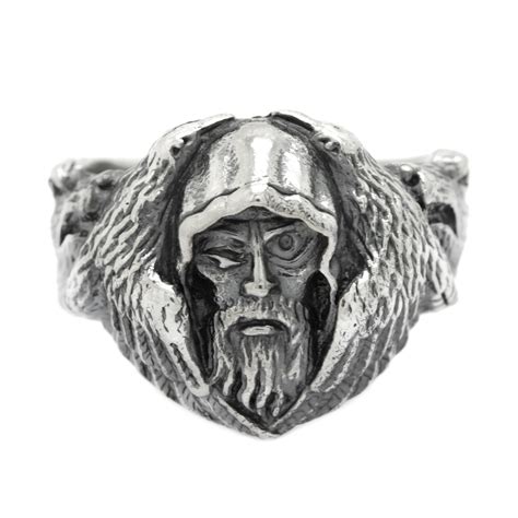 Odin Symbol Unisex Ring Silver 925 | Etsy