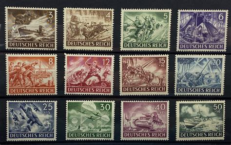 WW2 German Stamps | Time Militaria