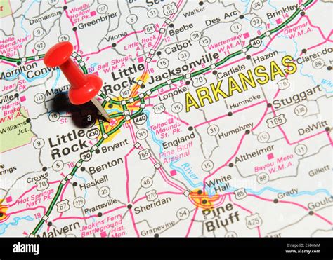 Map Of Little Rock Arkansas - Maping Resources