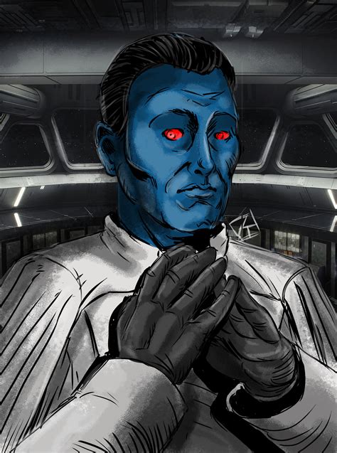 ArtStation - Grand Admiral Thrawn artwork