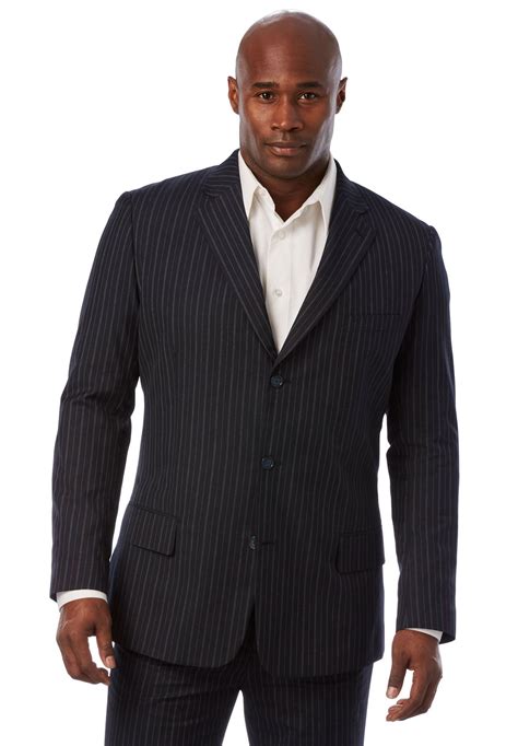 Men's Big & Tall Easy Movement Three-button Jacket By Ks Signature - Walmart.com