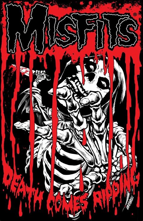 Pin by Aron Overmyer on Misfits | Punk poster, Rock band posters, Misfits band art