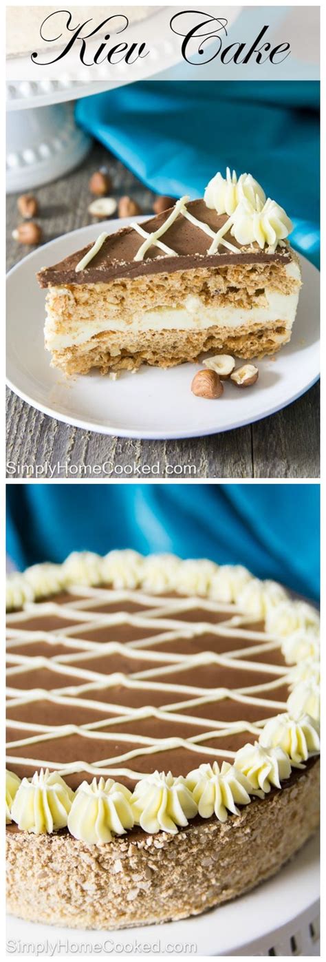 Kiev Cake | Recipe | Cake recipes, Kiev cake, Desserts