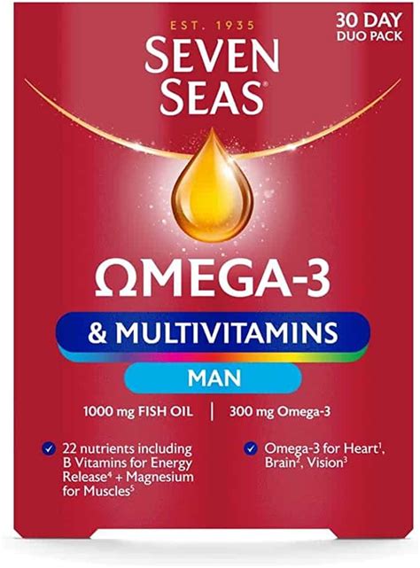 Seven Seas Omega-3 & Multivitamins Man