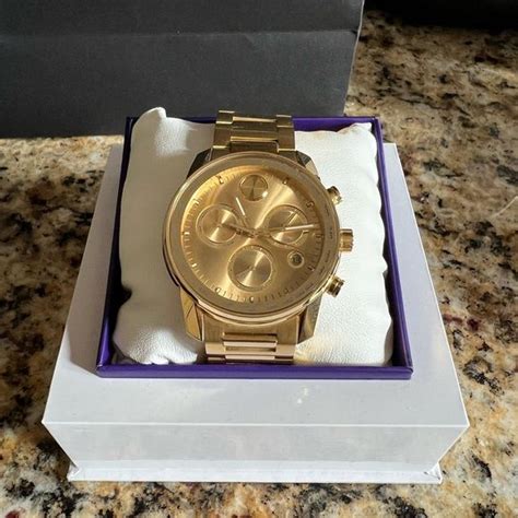 Movado bold gold watch for men | Gold watch men, Movado bold gold ...