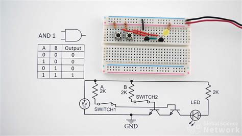 How To Build And Gate On Breadboard - Design Talk