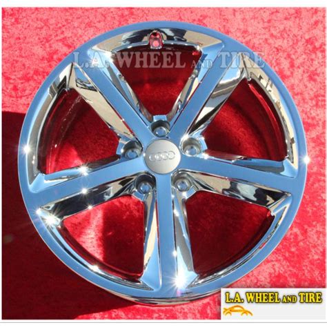 L.A. Wheel - Chrome OEM Wheel Experts | Audi A4 OEM 18" Set of 4 Chrome Wheels 58887