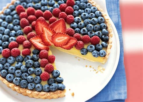 White Balsamic Custard Tart with Fresh Berry Topping | Bon Appétit