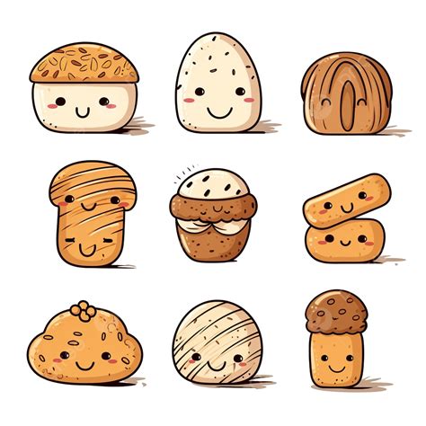 Doodle Cartoon Bread, Car Drawing, Cartoon Drawing, Bread Drawing PNG Transparent Image and ...