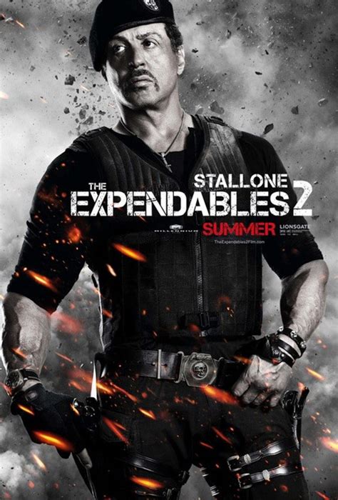 Sylvester Stallone as Barney Ross: The Expendables - Greatest Props in ...