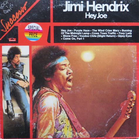 Jimi Hendrix – Hey Joe (Vinyl) - Discogs