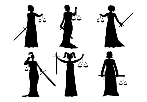 Lady Justice Vector