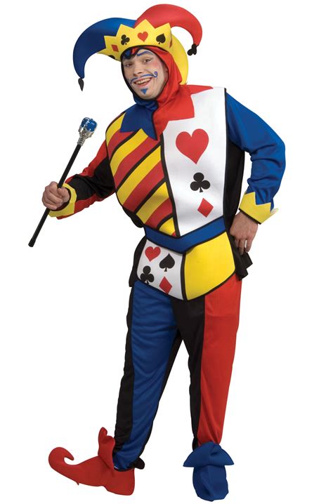 Playing Card Joker Adult Costume - PureCostumes.com