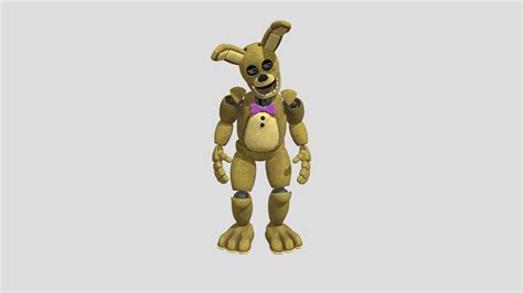 FNAF Help Wanted - Springbonnie (upscaled) - Download Free 3D model by ...