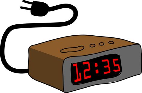 digital alarm clock clipart - Clip Art Library