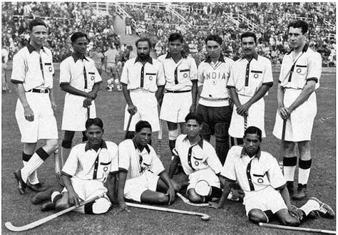 1936 Berlin Olympic Indian Hockey Team - Old Indian Photos