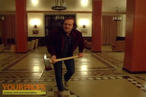 The Shining Jack Torrance axe original movie prop