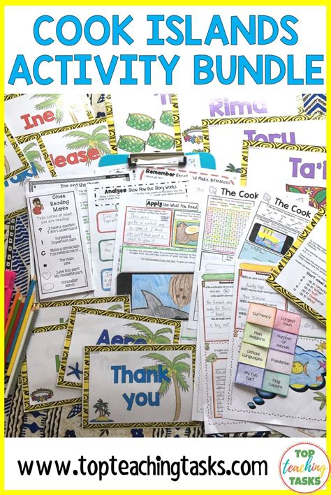 Cook Islands Activities Bundle | Activities, Teaching, Literacy activities