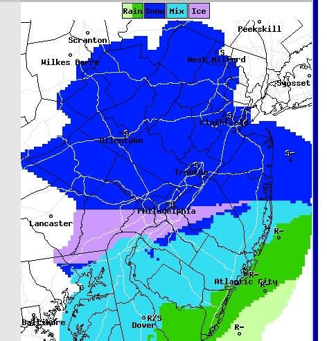 WEATHER UPDATE: 'Significant' Snow, Ice Storm To Hit New Jersey Sunday ...