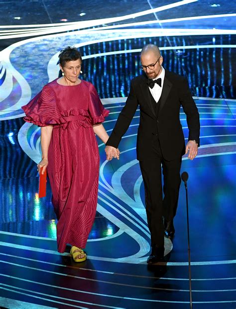 Frances McDormand Wears Custom Valentino Birkenstocks While Presenting the Oscar for Best ...