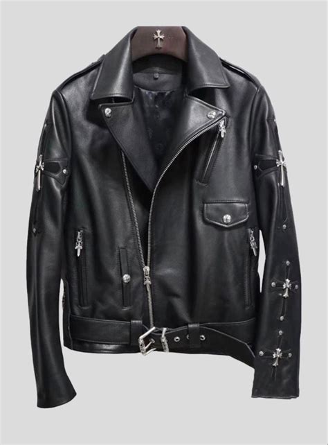 Chrome hearts | Fashion inspo, Fashion, Leather jacket