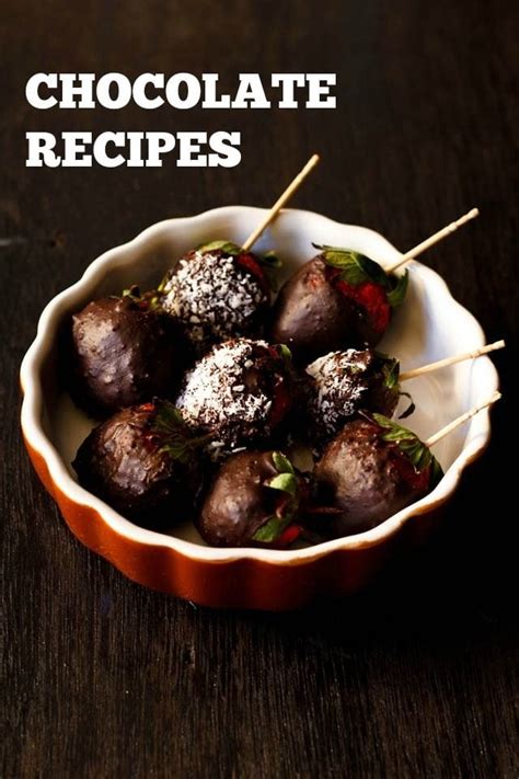 chocolate recipes - collection of 26 delicious eggless chocolate recipes