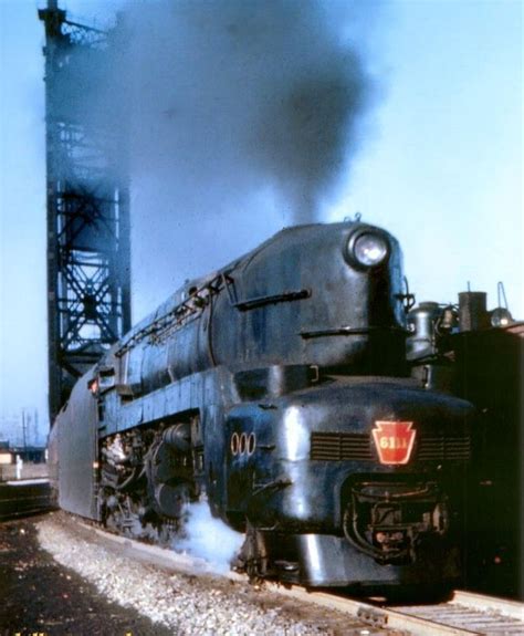 PRR T-1 the second of the two prototypes 6111. | Railroad photos, Train ...