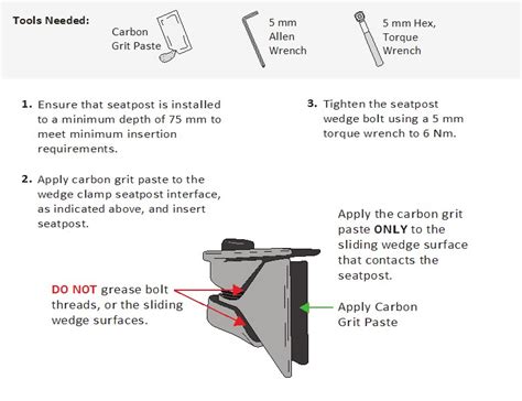 Melee Seatpost Wedge Installation Instructions – ENVE Support Center Home