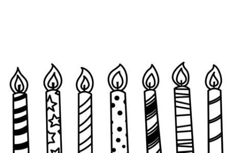 Free Candle Clipart Black And White, Download Free Candle Clipart Black And White png images ...