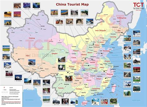 china tourist map | China map, Tourist map, China travel