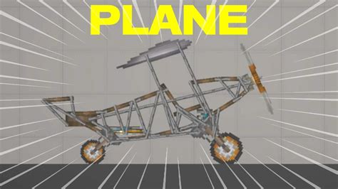 AIR PLANE TUTORIAL IN MELON PLAYGROUND 10.0 (PEOPLE PLAYGROUND - ACTION SANDBOX) - YouTube