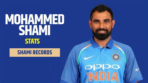 Mohammed Shami Stats 2023: Shami Records and Total Wickets and Bowling Figures in All Formats ...