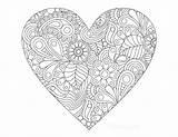 48 Printable Heart Coloring Pages For Adults  Happier Human sketch template