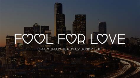 Fool For Love Font : Download Free for Desktop & Webfont