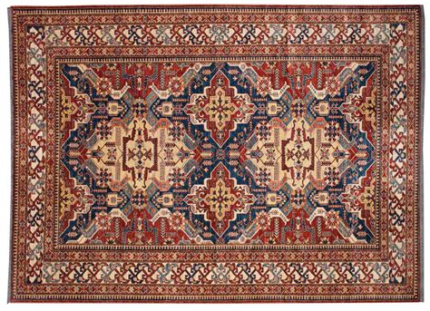 8×10 Caucasian Blue Oriental Rug 026096 – Carpets by Dilmaghani