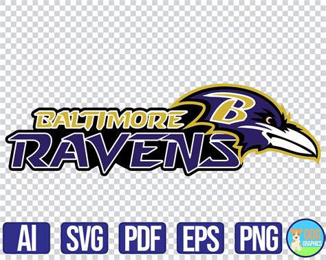 Baltimore Ravens SVG NFL Football Sports Logo for Cricut | Etsy