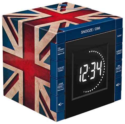 Alarm Clock Radio Projector “Union Jack” RR70PGB BIGBEN | Bigben EN | Audio | Gaming, Smartphone ...