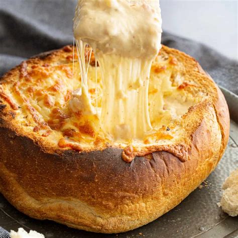 20 Minute Cheese and Bacon Cob Loaf Dip | Wandercooks