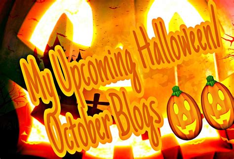 My Upcoming Halloween/October Blogs | Cartoon Amino