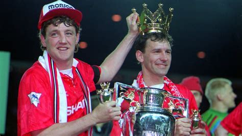 Steve Bruce Bryan Robson Manchester United - Goal.com