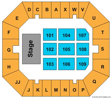 Glens Falls Civic Center Seating Chart