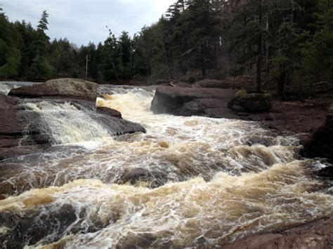 Black River Waterfalls | Upper Peninsula of Michigan