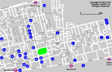 Oxford Street Map London - Kylie Minetta