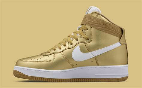 Nike Air Force 1 High "White / Gold"