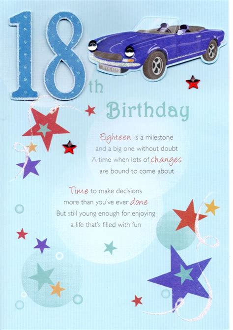 18th Happy Birthday Greeting Card | Cards | Love Kates